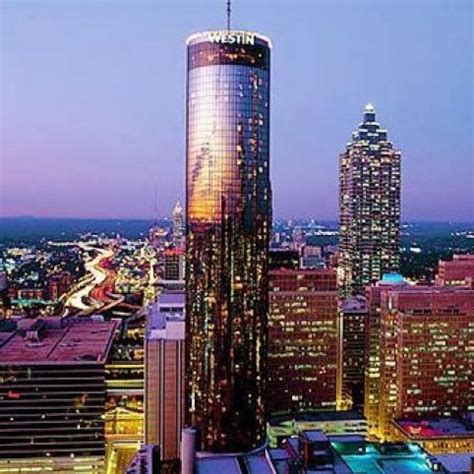 The westin peachtree plaza atlanta - drawkum