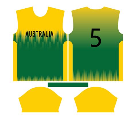 Australia cricket team sports kid design or Australia cricket jersey ...