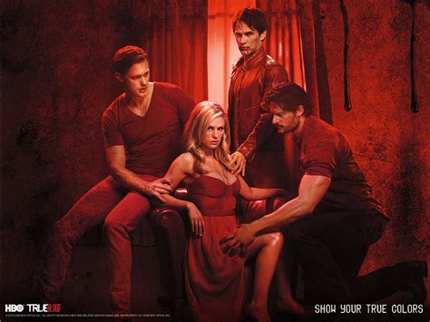 Eric,Bill,Sookie&Alcide - True Blood Wallpaper (25219968) - Fanpop