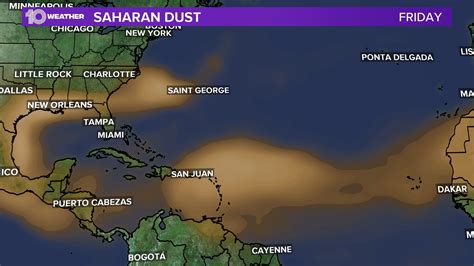 Saharan dust plume now over the Gulf of Mexico | wtsp.com