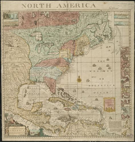 A map of the British Empire in America with the French and Spanish settlements adjacent thereto ...