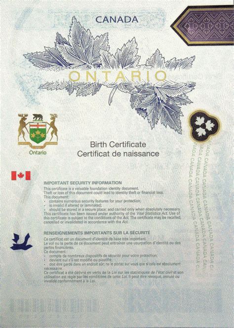 Birth Certificate Canada – Imperial Visa