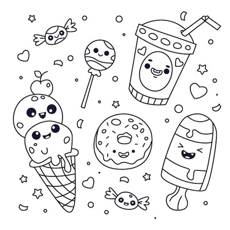 Printable Cute Food Coloring Pages (Updated 2023), 45% OFF