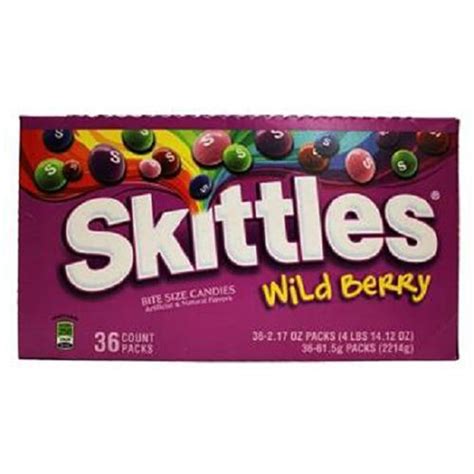 Product Of Skittles, Wild Berry , Count 36 (2.17 oz ) - Sugar Candy ...