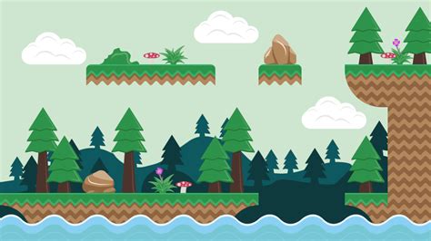 2D Platformer Forest Pack | OpenGameArt.org