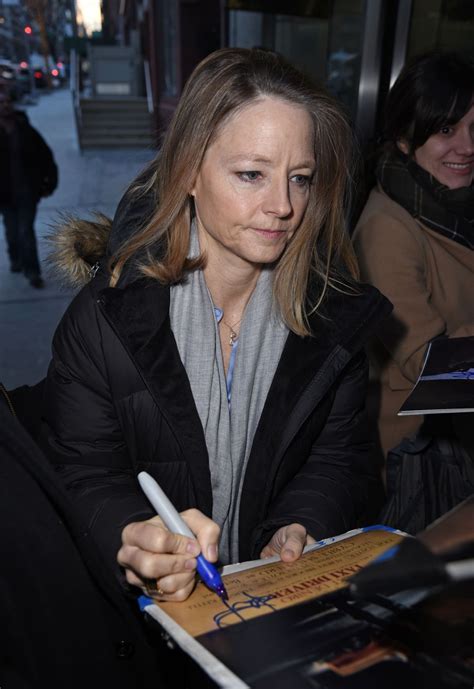 JODIE FOSTER Arrives at This Morning Studio in New York 12/11/2017 ...