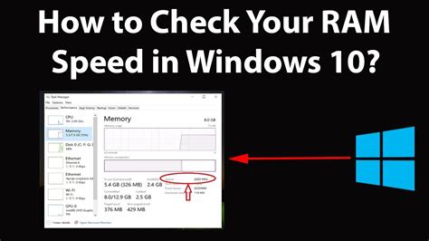 How to Check Your RAM Speed in Windows 10? - YouTube