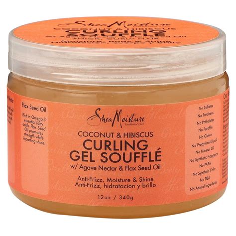 Shea Moisture – Coconut & Hibiscus Curling Gel Souffle | My Knot Nappy Hair Journal