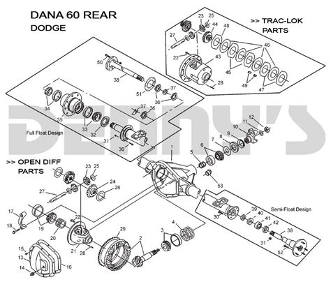 44 dana 60 parts diagram - Modern Wiring Diagram