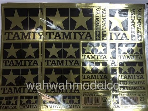 Tamiya 67260 67261 Tamiya Logo Stickers Set Silve & Gold Toys & Hobbies elitewellnessperformance.com