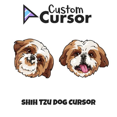 Shih Tzu Dog cursor – Custom Cursor