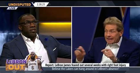 Shannon Sharpe cries 'are you calling LeBron James a liar?' during ...