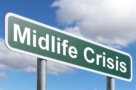 Midlife Crisis - Free of Charge Creative Commons Green Highway sign image