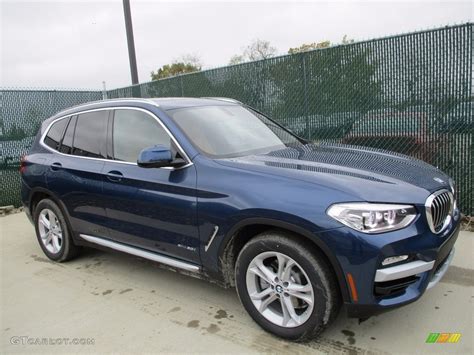 2018 Phytonic Blue Metallic BMW X3 xDrive30i #123667163 | GTCarLot.com - Car Color Galleries