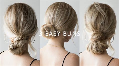 Cute Korean Bun Hairstyles