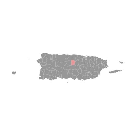 Morovis map, administrative division of Puerto Rico. illustration. 46523358 Vector Art at Vecteezy