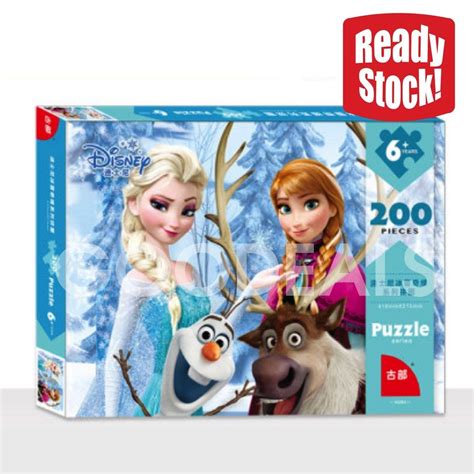 【Ready Stock】 Disney Frozen Jigsaw Puzzle 200/300pcs | Shopee Singapore