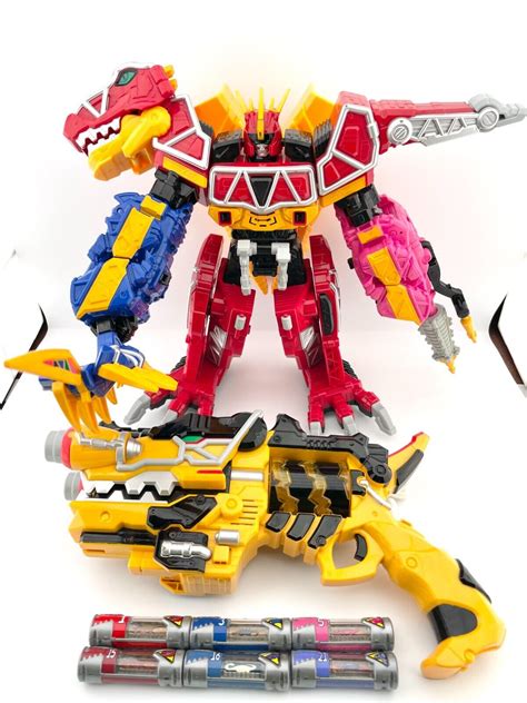 Power Rangers Dino Charge - Deluxe Megazord & Deluxe Dino Charge Morpher set | eBay