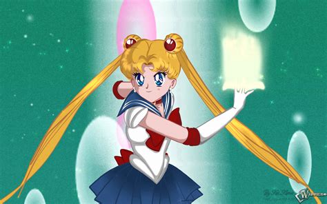 Скачать обои Sailor moon anime (Атака, Сейлор Мун, Sailor Moon) для ...