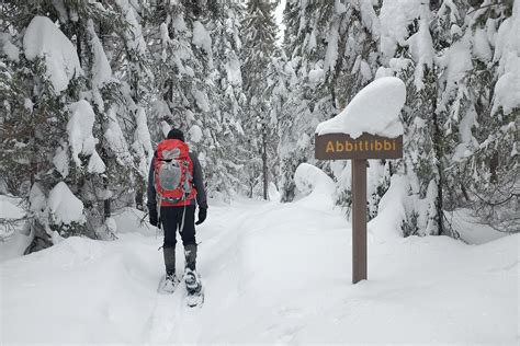 snowshoe hiking trails near me - Dani Combs