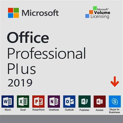 Microsoft Office Professional Plus 2019 Product Key FPP Retail. - MS ...