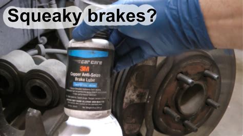 How to fix squeaky squealing brakes - YouTube