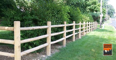 Cedar Fences - Cedar Rustic Fence Co. | Rustic fence, Cedar fence, Cedar posts