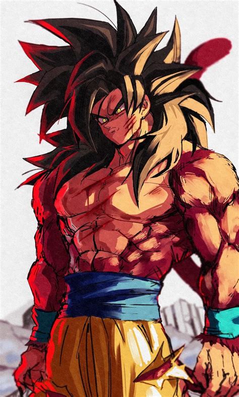 Goku ssj4 | Dragon ball z, Dragon ball painting, Dragon ball gt