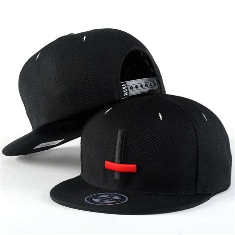 Custom Snapback Hat 6 Panel good quality 3D embroidery logo adjustable ...