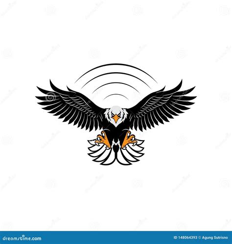 Eagle Logo Design Inspiration Vector Stock Vector - Illustration of emblem, element: 148064393