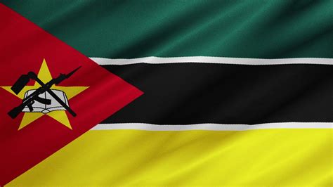 Flag of Mozambique waving [FREE USE] - YouTube