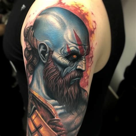 57 Kratos Tattoo Ideas - TattooClue.com