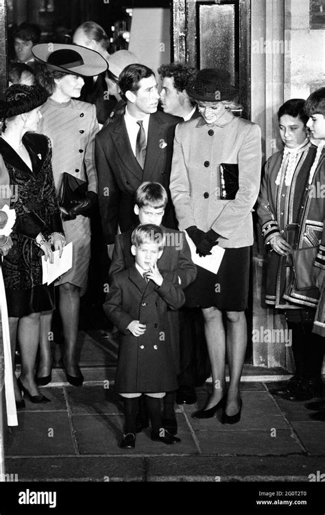 21.12.1988 Christening of Princess Beatrice Prince Charles and Diana ...