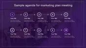 Best marketing plan table of contents slide for Presentation