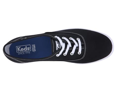 Keds Champion-Canvas CVO Black Canvas - Zappos.com Free Shipping BOTH Ways