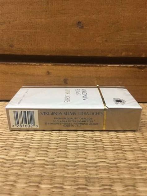 Virginia Slims Ultra Lights Filter Cigarette Hard Pack! - Danly's ...