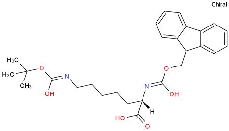 Heptanoic acid,7-[[(1,1-dimethylethoxy)carbonyl]amino]-2-[[(9H-fluoren-9-ylmethoxy)carbonyl ...