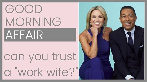 GOOD MORNING AMERICA AFFAIR: When A Guy Has A "Work Wife" | Shallon Lester - YouTube