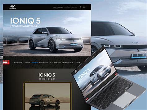 Web Hyundai IONIQ 5 by M Husni Wardani for Enver Studio on Dribbble