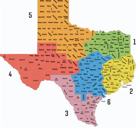 TDEM Regions | Texas VOAD