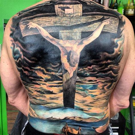 Salvador Dali Inspired Back Piece by Stevie Monie: TattooNOW