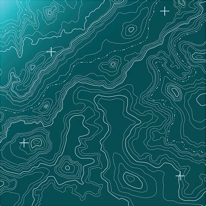 Topographic Map Vector Stock Illustration - Download Image Now - iStock