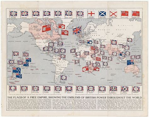 British Empire Map At Its Height