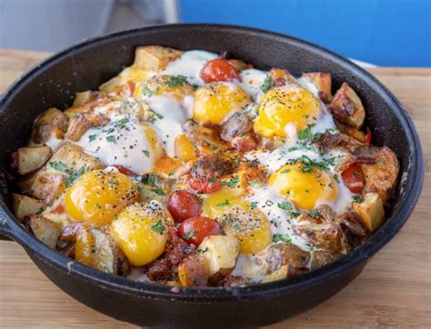 Cheesy Breakfast Skillet Recipe | Chef Dennis