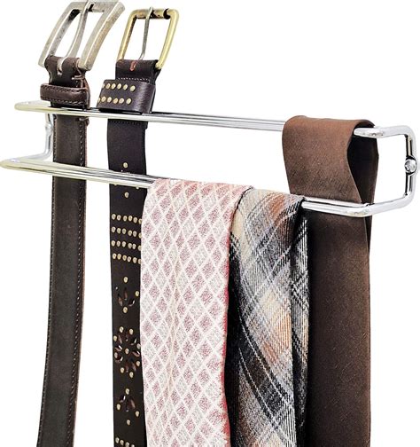 Wenko Tie/Belt Holder, Silver : Amazon.co.uk: Home & Kitchen