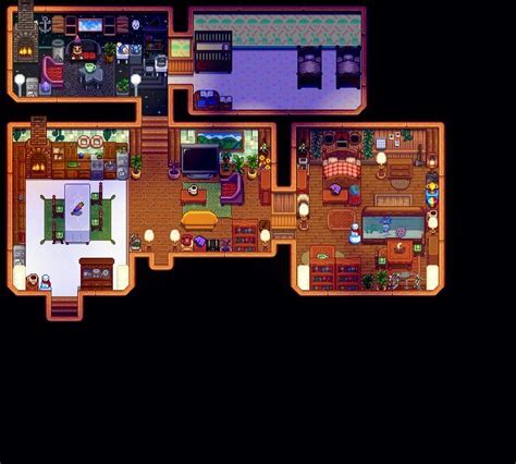 stardew valley house interior idea | House interior, Stardew valley ...