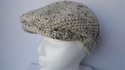 Crochet Kango Hat, Unisex Brimmed Hat, Newsboy Hat Made to Order - Etsy