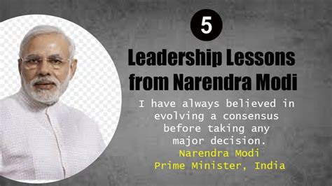 5 Leadership Lessons from Narendra Modi - Teacher RK IB Business Management