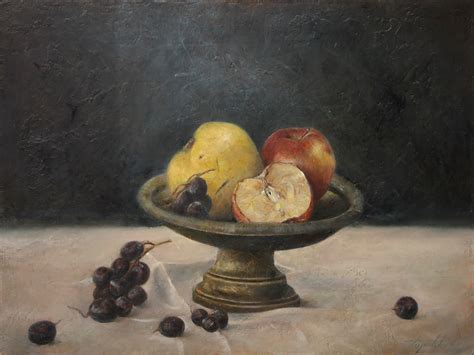 Fruits Still Life – Oil Painting | Fine Arts Gallery - Original fine Art Oil Paintings ...