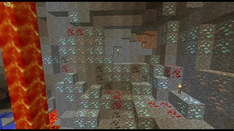 Minecraft- 100 Diamond cave! BEST cavesystem seed - YouTube